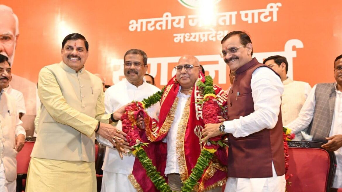 BJP में बड़ा बदलाव: हेमंत खंडेलवाल बने मध्यप्रदेश के नए प्रदेश अध्यक्ष
